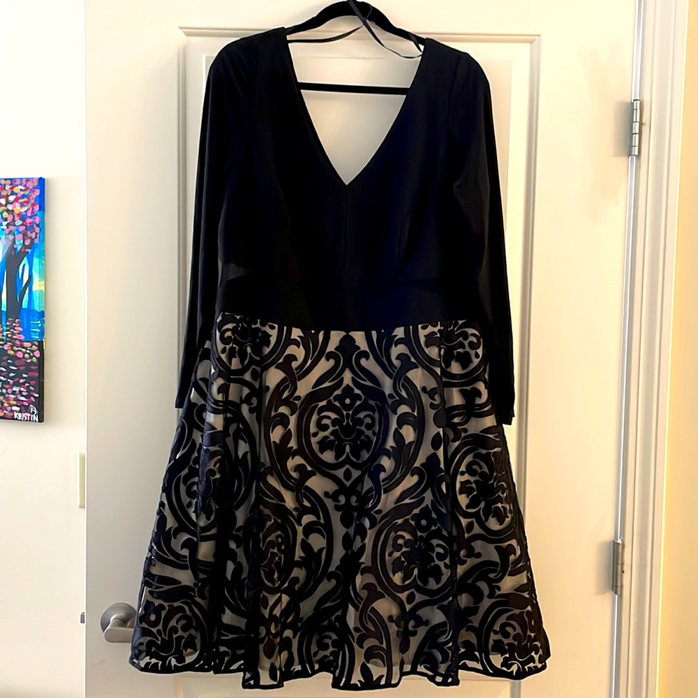 Formal Black Dress - only worn once!  Comfortable materials make for easy wear.